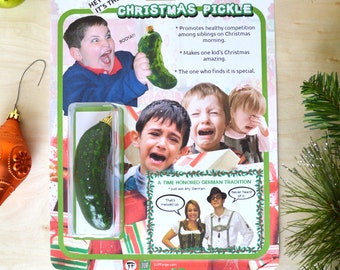 The Christmas Pickle is Terrible - Parody Toy Gag Gift