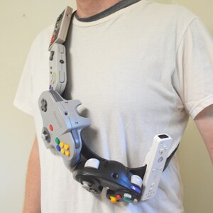 Nintendo Controller Belt or Bandolier Nes Super Nes N64 GameCube Wii image 2