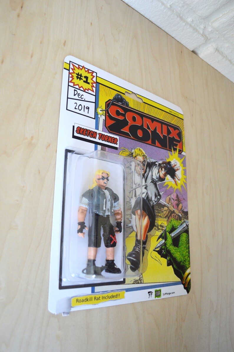 Comix Zone Sketch Turner Action Figure Handmade toy image 4