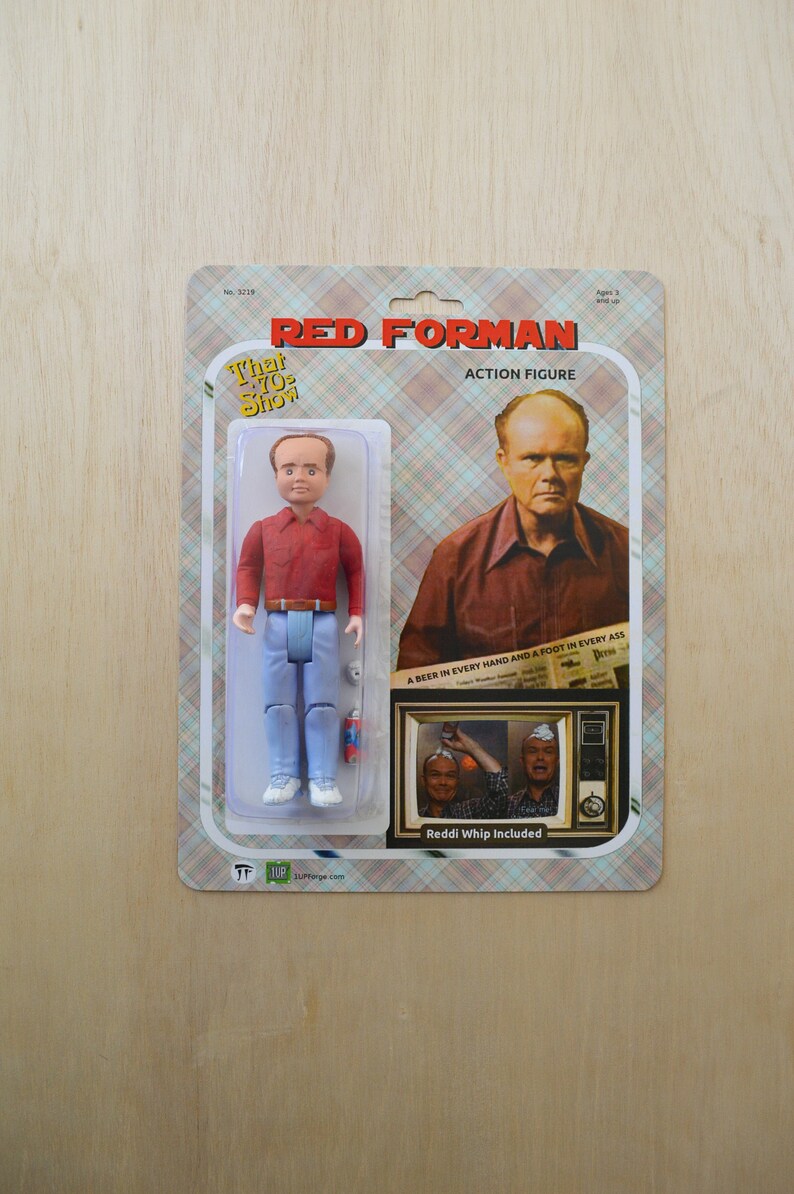 That 70s Show Red Forman Action Figure Handmade Toy - Etsy