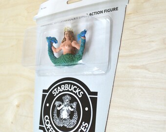 スターバックス 　マーメイド 電飾看板 スターバックス マーメイド 1971 ロゴ アクションフィギュア - 手作り