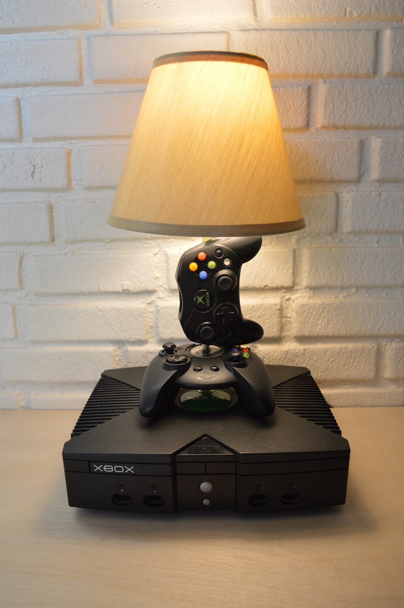 Original Xbox Desk Lamp Light Sculpture with lampshade | Etsy