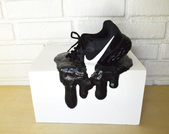 Melted Nike Shoe Surreal Pop Art Sculpture