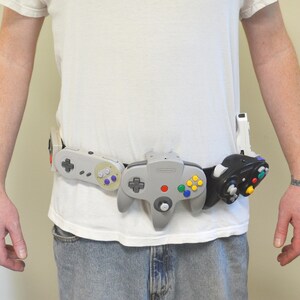 Nintendo Controller Belt or Bandolier Nes Super Nes N64 GameCube Wii image 3