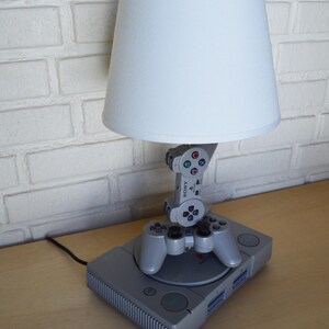 Playstation Desk Lamp - PS1 Console and Controller Sculpture Light With ...