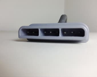 PlayStation PS 1 Key Chain Controller Plug and Cord Upcycled