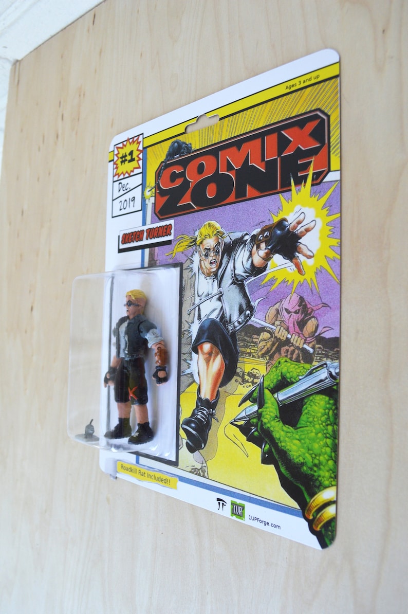 Comix Zone Sketch Turner Action Figure Handmade toy image 3