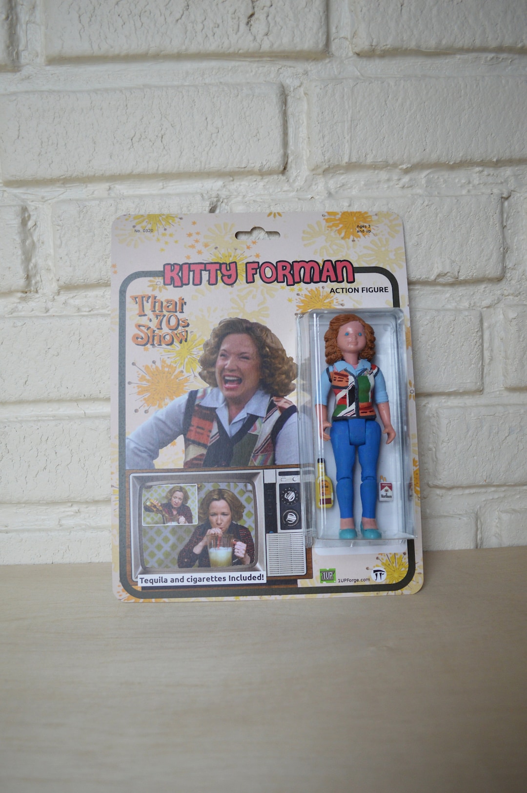 forman cigarettes That 70s Show Kitty Forman - Action Figure - Handmade Toy