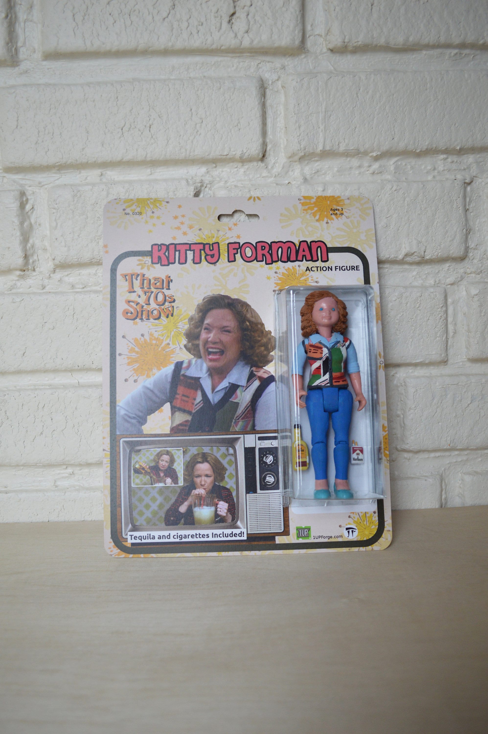 forman cigarettes That 70s Show Kitty Forman - Action Figure - Handmade Toy