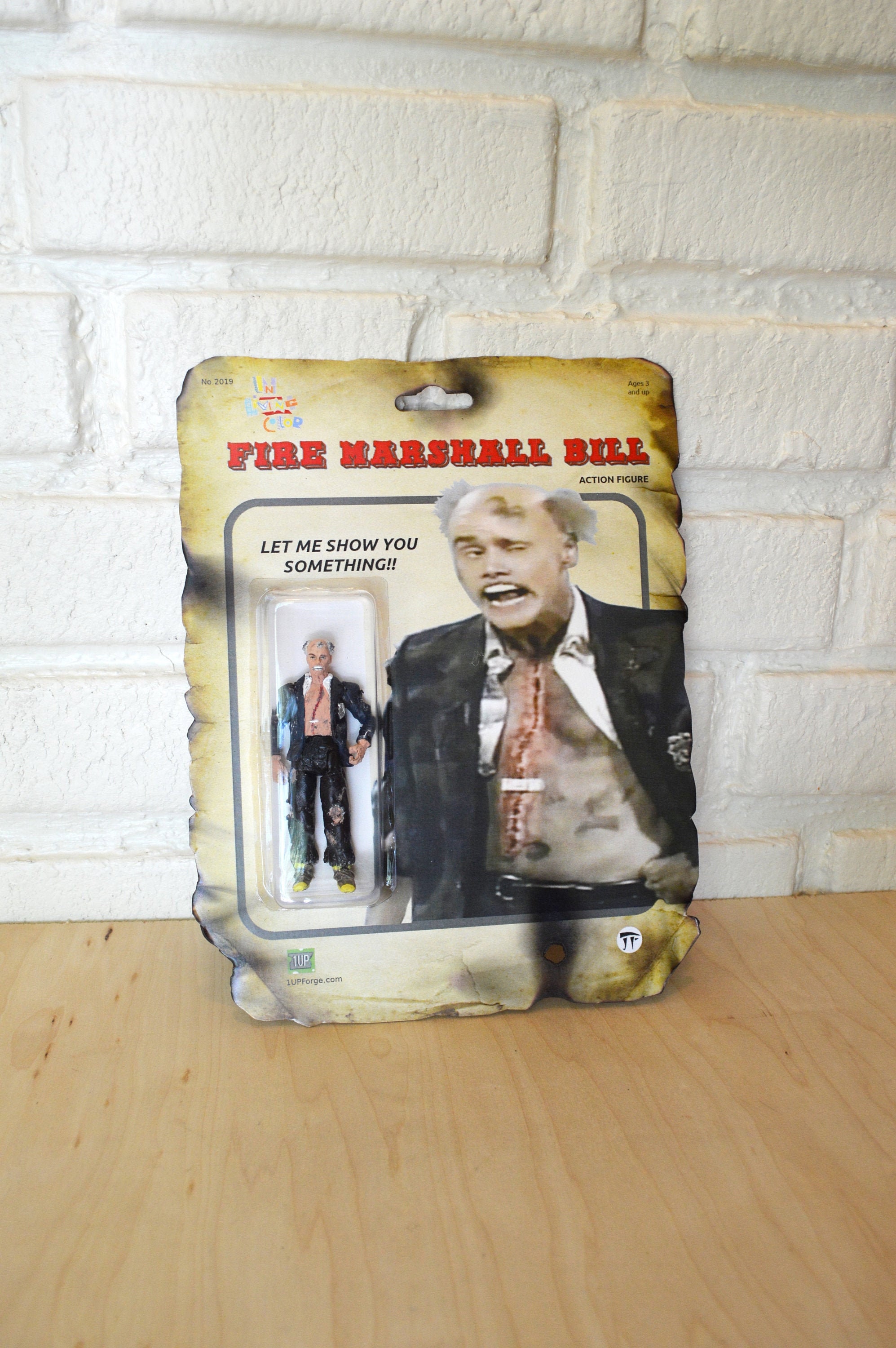 Fire Marshall Bill Jim Carrey Action Figure Handmade toy Etsy