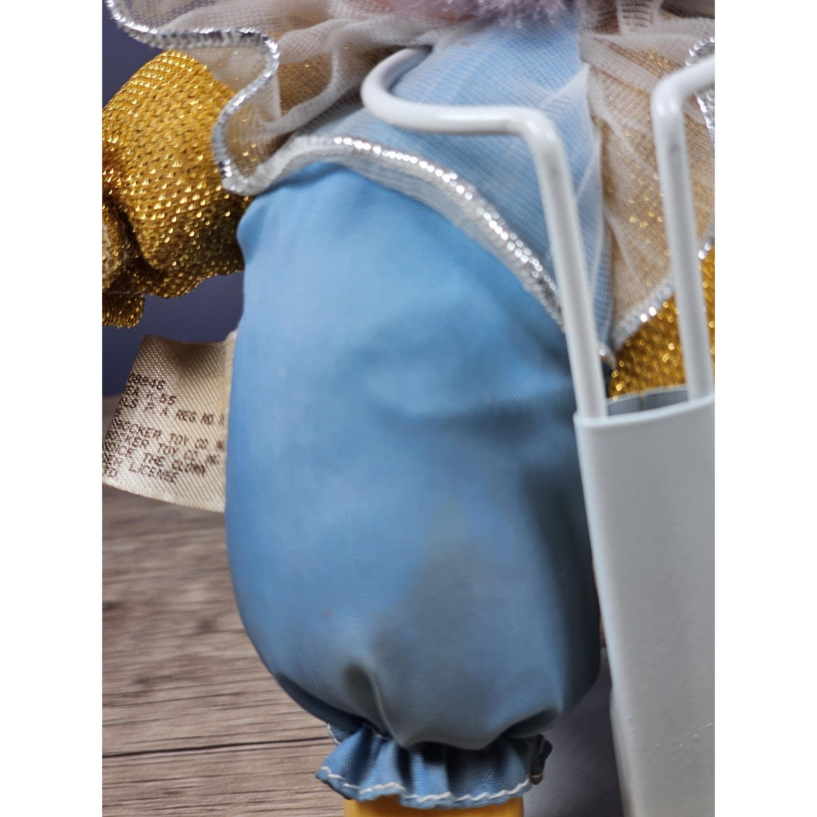 Vtg 1982 Sekiguchi Knickerbocker Toys Candice the Clown Doll 7628