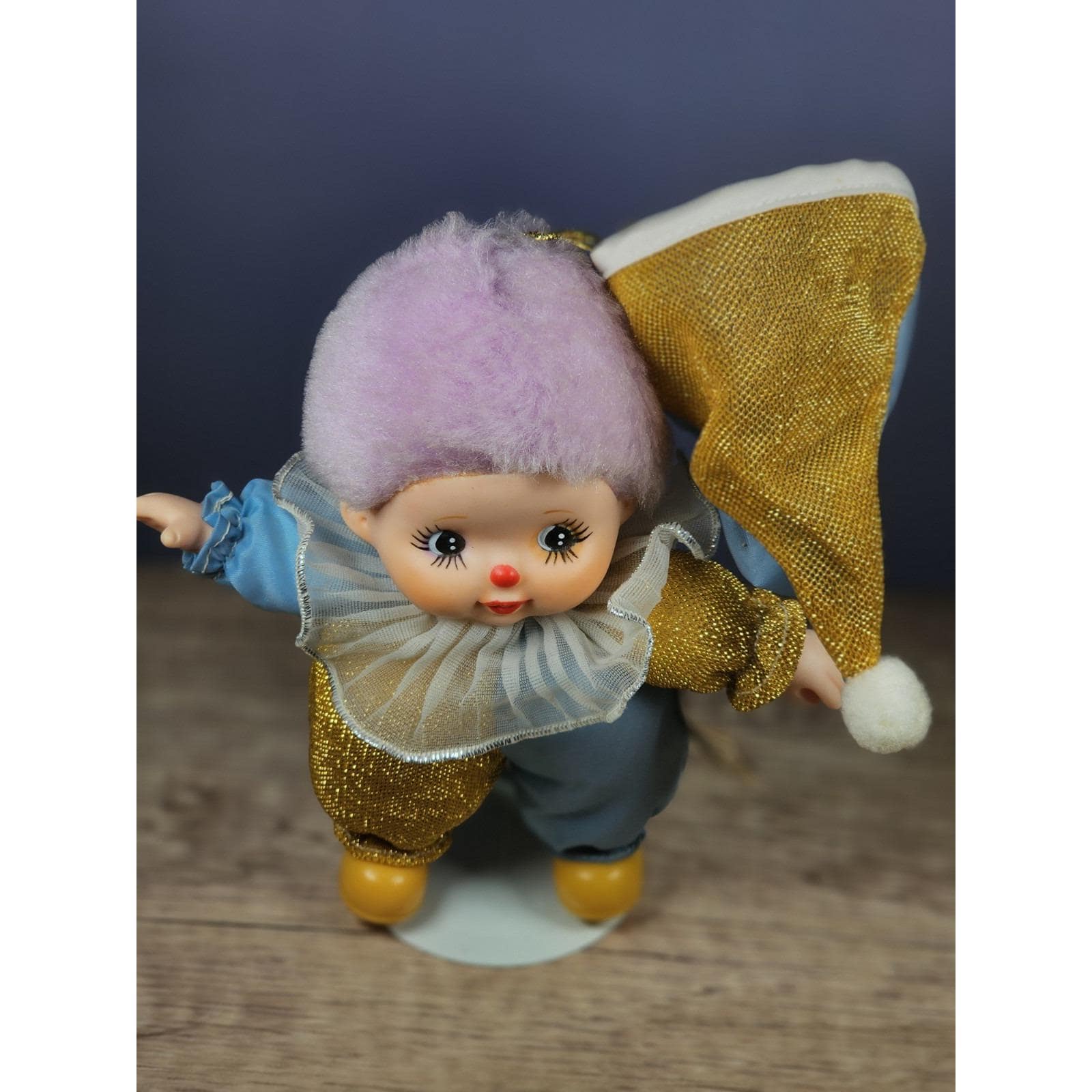 Vtg 1982 Sekiguchi Knickerbocker Toys Candice the Clown Doll 7628