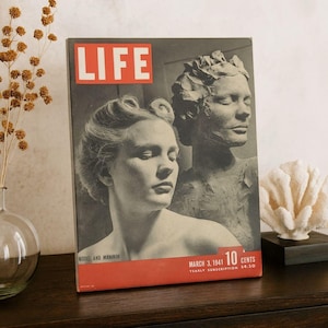 Life Magazine March 3 1941 Model & Manikin Cover Vintage