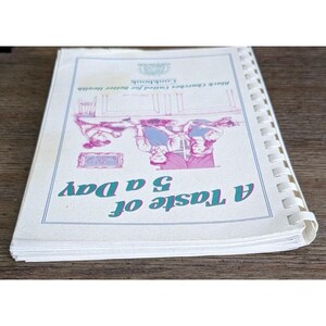 A Taste of 5 a Day Cookbook 1998 Black Churches United Health image 5