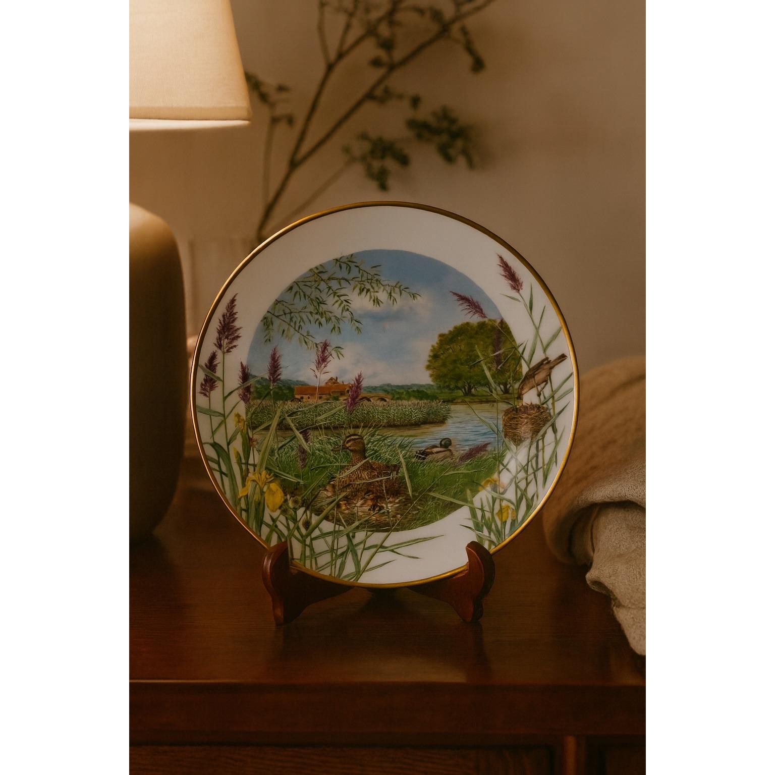 Franklin Porcelain Plates - Etsy