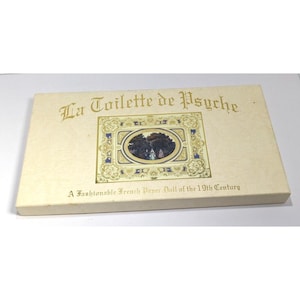 La Toilette De Psyche French Paper Doll Box Set Of The 19th Century By Dollmasters EUC 62 Pieces