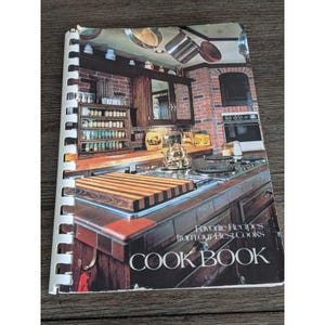 Favorite Recipes From Our Best Cooks Cookbook 1981 Spiral Bound Vintage Franklin County VA