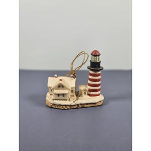 Adorno del faro de West Quoddy, 1999, Younger & Associates, Maine, coleccionable