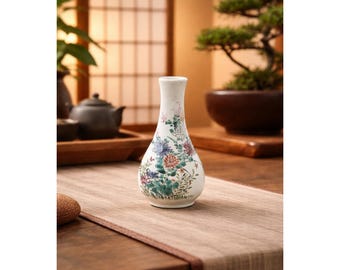 木製スタンドのアジアン・ラッパスイセンの花瓶 - Etsy 日本