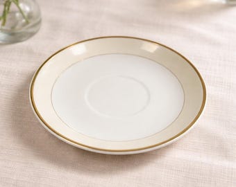 Noritake Dawn Saucer Gold Trim Replacement Vintage 5.5 Inch