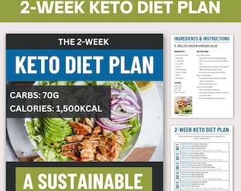 Keto Diet Meal Plan for Fat Loss (PDF)