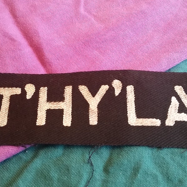 Star Trek-inspired Vulcan t'hy'la patch