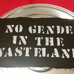 No Gender In the Wasteland patch image 2
