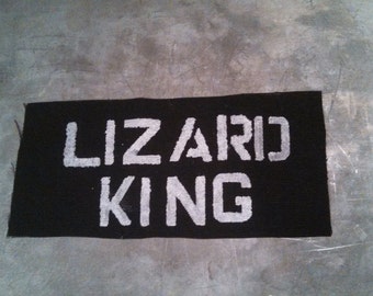 Lizard King patch Mad Max-inspired