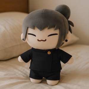 Gojo and Geto Plush Toys – 22cm Anime Stuffed Dolls, Soft Pillow Figures for Kids, Boys Gift,Home Decor, Jujtsu Kaisn Inspired Collectible
