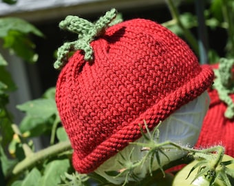 PATTERN Baby Tomato Hat