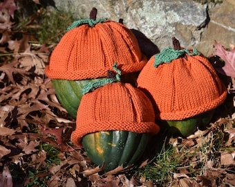 PATTERN Baby Pumpkin Hat