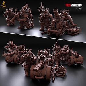 Solar Guard - Heavy Support Squad Classic av Red Makers | 3D-utskrivna bordsminiatyrer