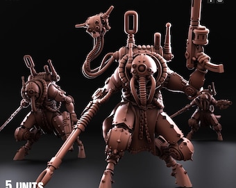Omniforge Phantom Reapers by RedMakers | 3D Printed Tabletop Miniatures