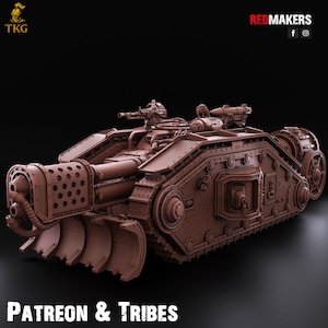 Firestorm, Solar Heavy Tank — Imperial Force av Redmakers | 3D-utskrivna bordsminiatyrer