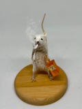 Derpy Drunken Mouse Taxidermy