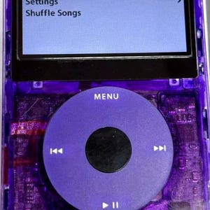APPLE iPod Classic 5.5th Atomic Purple Black 2TB SSD Wolfson DAC 3000 Mega Battery