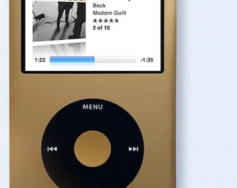 Custom 512GB-2TB Alĺ Blue Ipod Classic 7th Gen - 3000mah