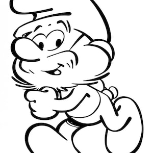 The Smurfs Coloring Book | A4 Printable PDF | 16 Fun Pages for Kids | Instant Digital Download