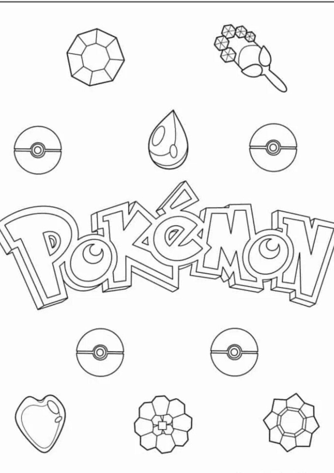 Pokemon Coloring Book | 31 Printable Pages, Kids Activity (digital PDF ...