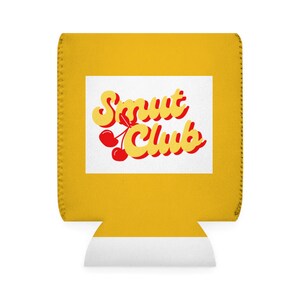 Smut Club Can Cooler Sleeve | Funny Beverage Holder, Party Favor, BBQ Accessory, Gift for Friends, Summer Celebrations
