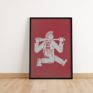 Punk&#39;s Not Dead Poster Set • High-Resolution Digital Art • Vintage Punk Wall Decor • A1, A2, A3, A4 • Instant Download