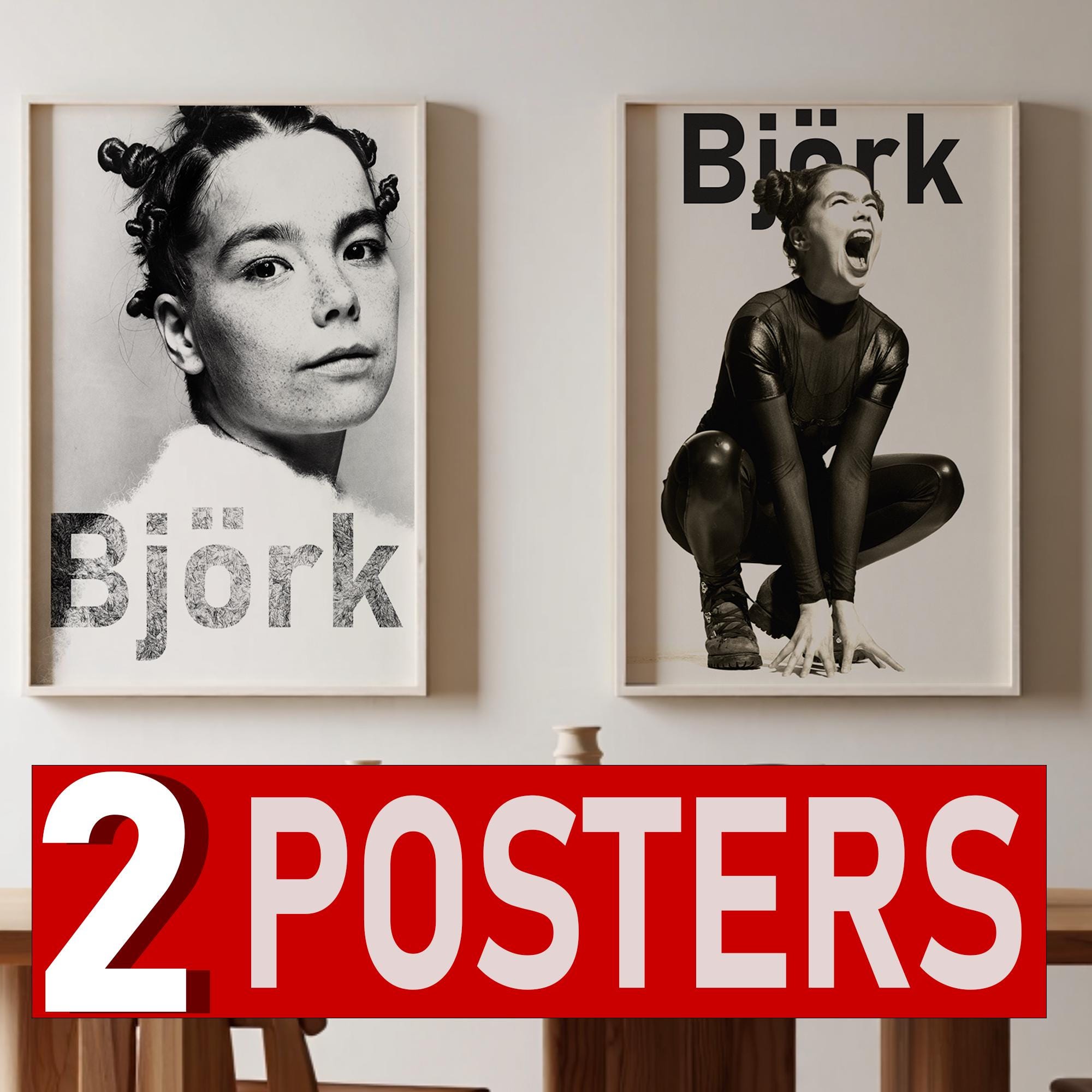 Bjork poster - Etsy 日本