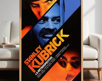Stanley Kubrick Retrospective Poster – A Clockwork Orange, The Shining, Eyes Wide Shut