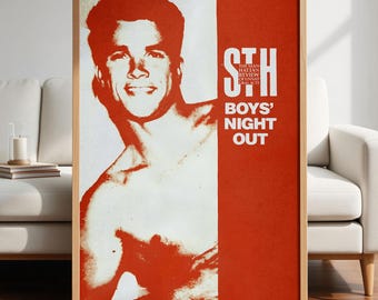 Vintage Boys' Night Out – Manhattan Gay Poster