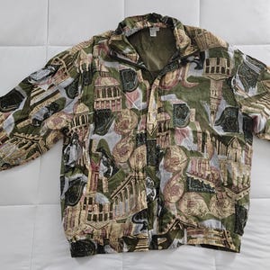 90's「Vintage」COACO Silk Full Zip Blouson Coaco Jacket | eBay