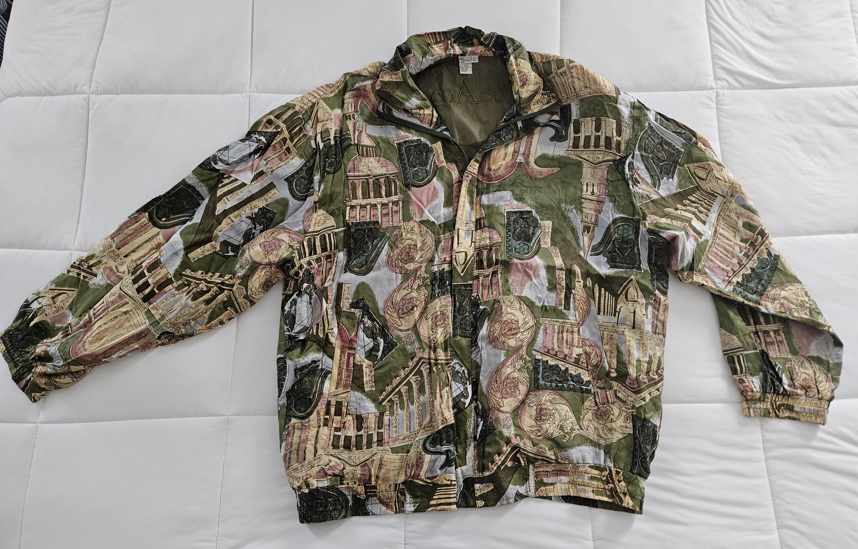 Coaco Silk Jacket - Etsy