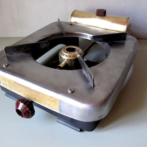 Vintage 80s Rare BAT Alcohol Portable Small Camping/Fishing/Hiking Cooking Stove.