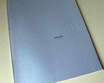 Vintage 90s Bang And Olufsen 1996-1997 Product  Catalog And Technical Specifications. Greek Edition.