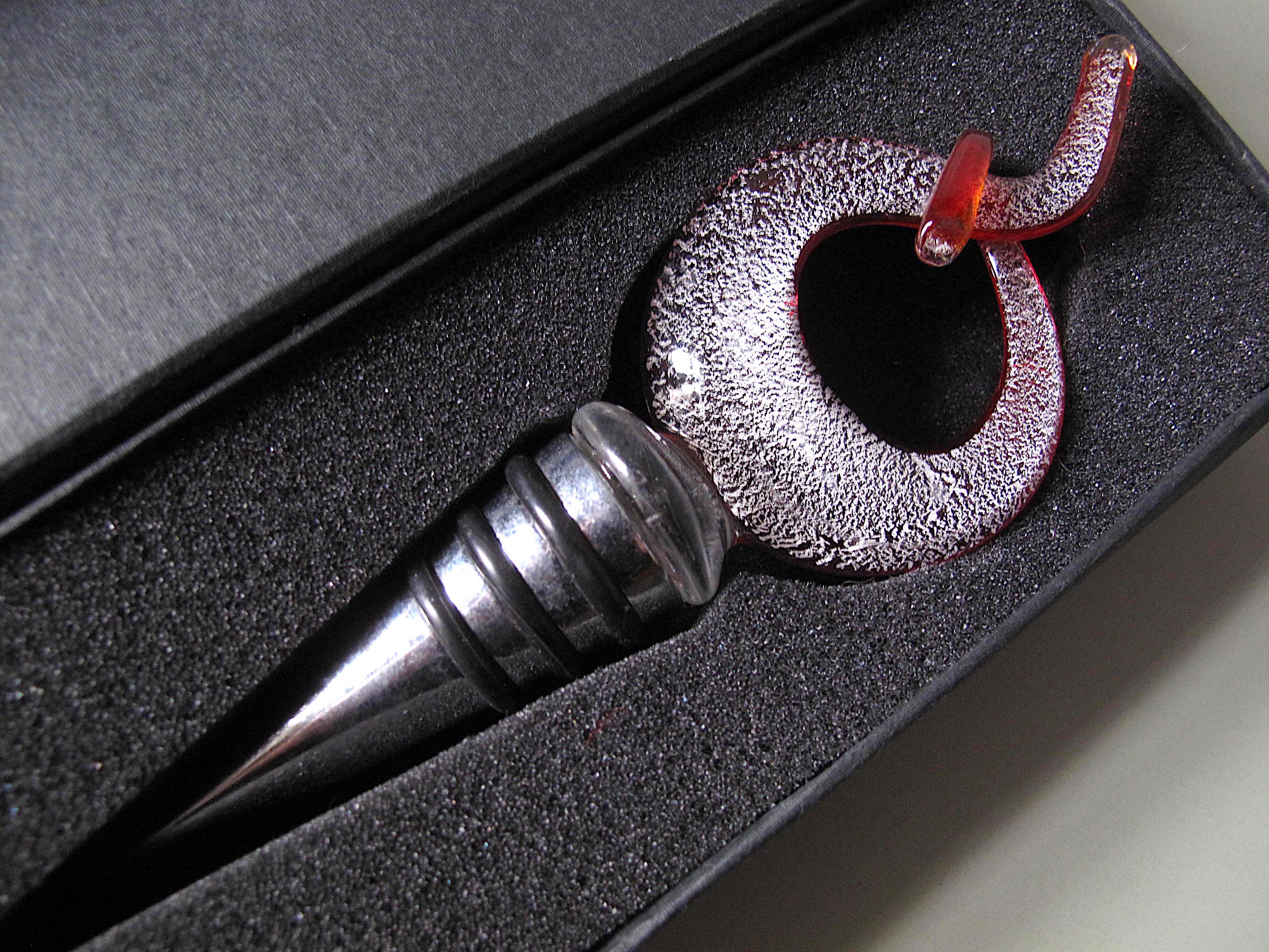 Murano glass bottle stopper - Etsy 日本