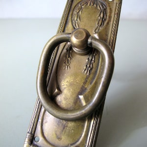 Vintage 1930s Copper Drawer, Cabinet, Knob, Pull, Handle.